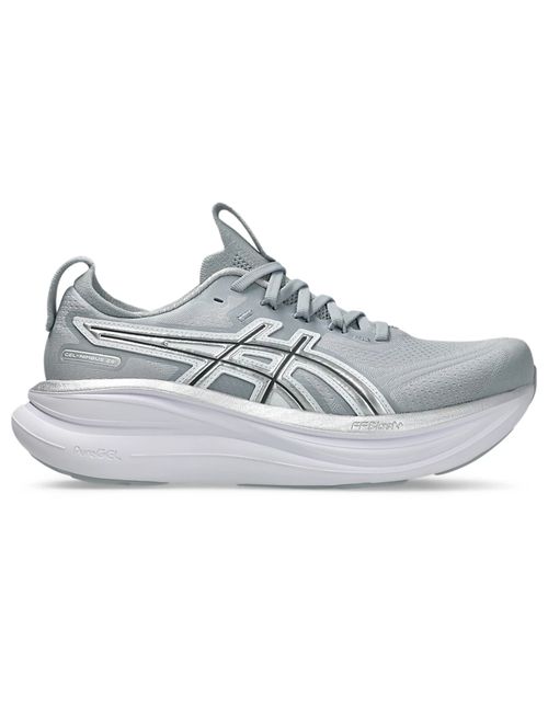 Tênis Asics Gel-Nimbus 28 ATC Feminino - Cinza/Prata