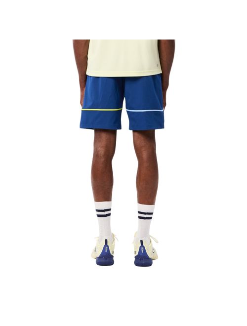 Shorts Lacoste Tennis Tafetá Masculina - Azul