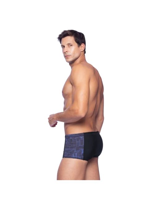 Sunga Speedo Tradicional Comunidade Masculina - Preta/Azul