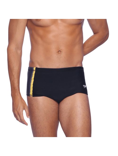 Sunga Speedo Tradicional Color Block Lateral Masculina - Preta
