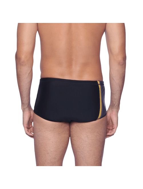Sunga Speedo Tradicional Color Block Lateral Masculina - Preta