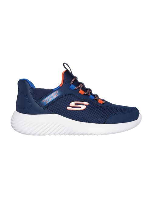 Tênis Skechers Bounder Brisk Burst Infantil - Azul Marinho