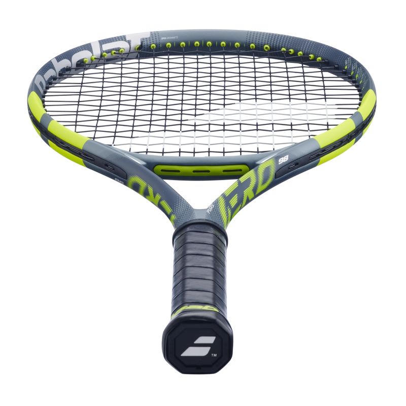 raquete-de-tênis-babolat-pure-aero-98-gen-9-unissex-cinza-verde