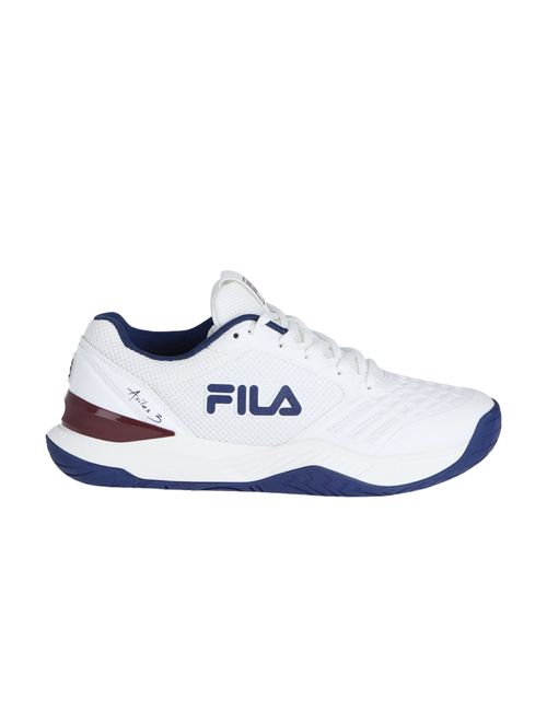 Tênis Fila Axilus Saibro Feminino - Branco/Marinho