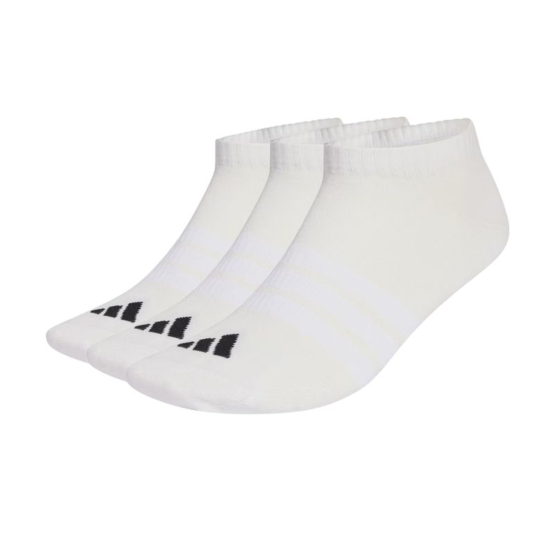 kit-meia-adidas-invisível-essentials-3-pares-unissex-branca