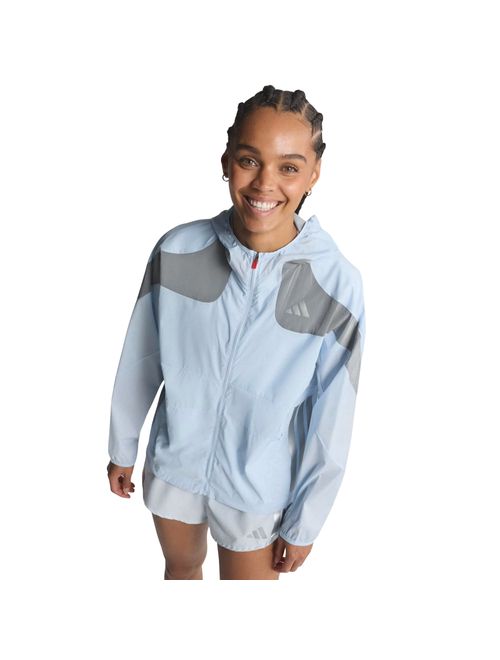 Jaqueta Adidas Adizero Ekiden Feminina - Azul