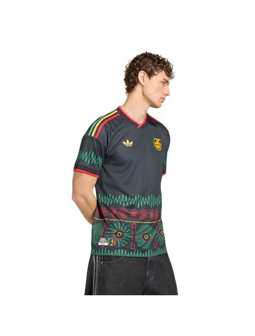Camisa Jamaica II 26 Adidas Bob Marley Masculina - Preta