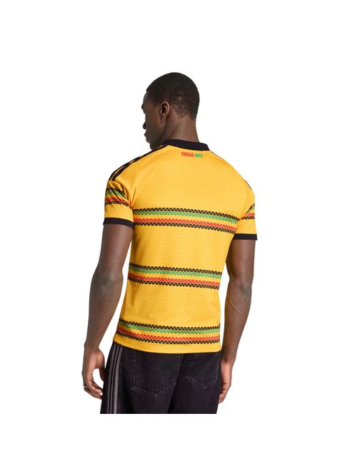 Camisa Jamaica I 26 Adidas Bob Marley Masculina - Dourada