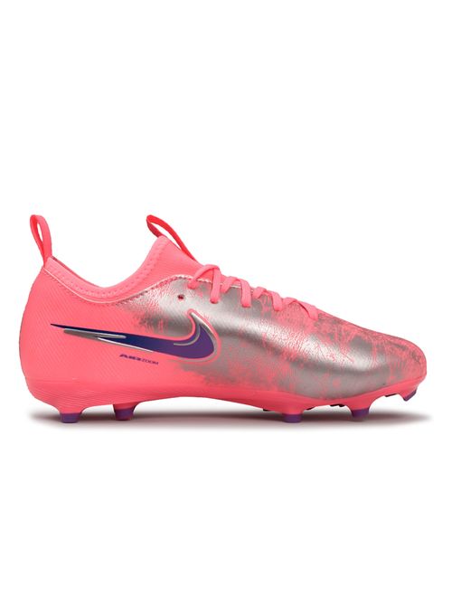 Chuteira Campo Nike Vini Jr Zoom Vapor 16 Academy Infantil - Rosa