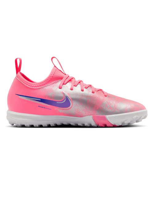 Chuteira Society Nike Vini Jr Zoom Vapor 16 Academy Infantil - Rosa