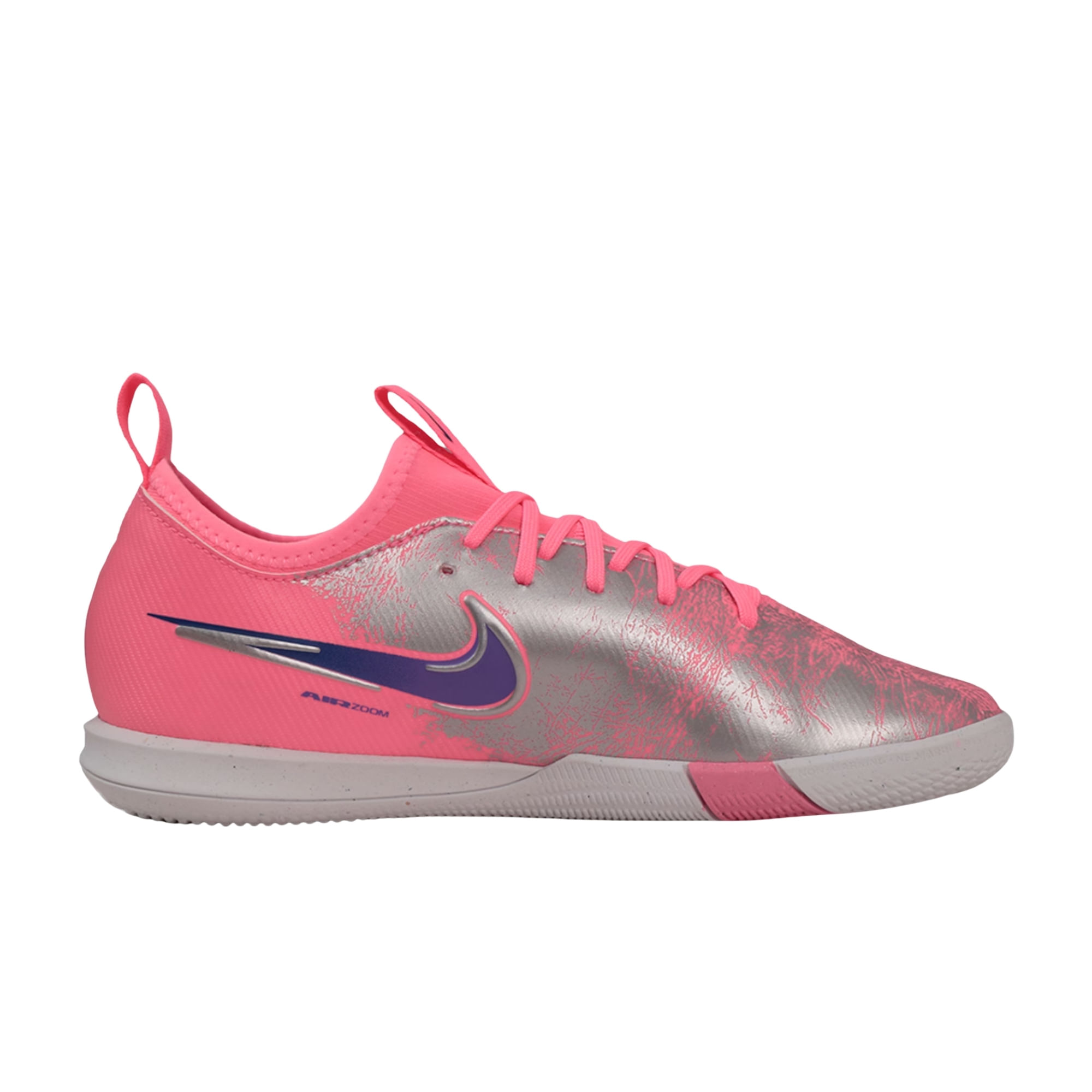 Chuteira Futsal Nike Vini Jr Zoom Vapor 16 Academy Infantil - Rosa