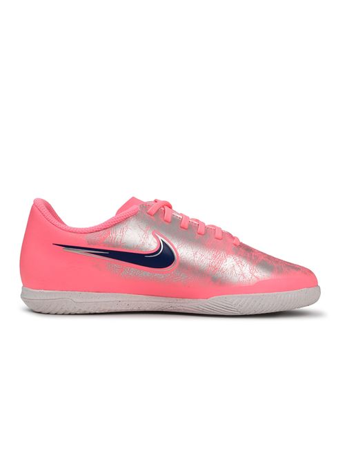 Chuteira Futsal Nike Vini Jr Zoom Vapor 16 Club Infantil - Rosa