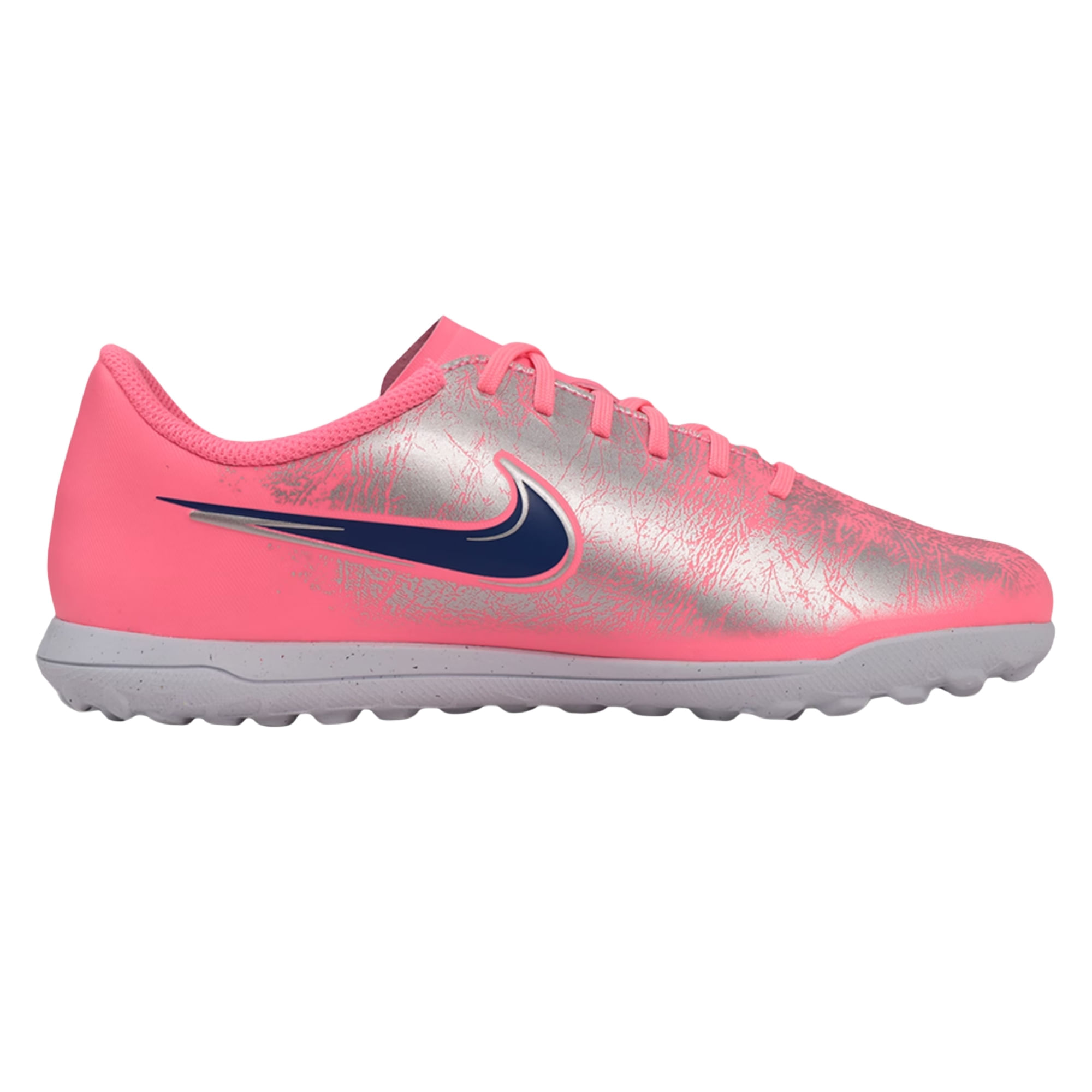 Chuteira Society Nike Vini Jr Vapor 16 Club Infantil - Rosa