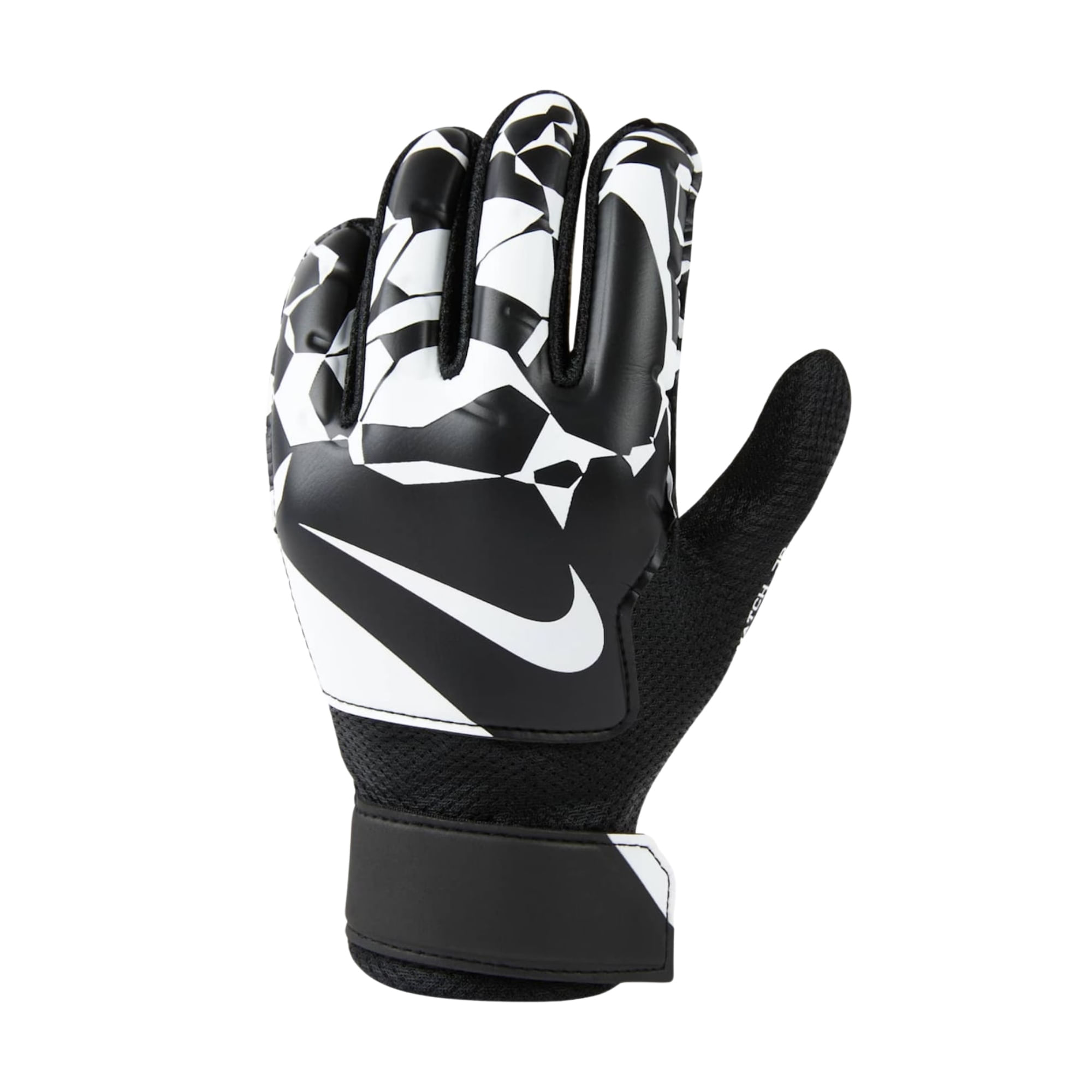 Luva Goleiro Nike Match Infantil - Preta/Branca