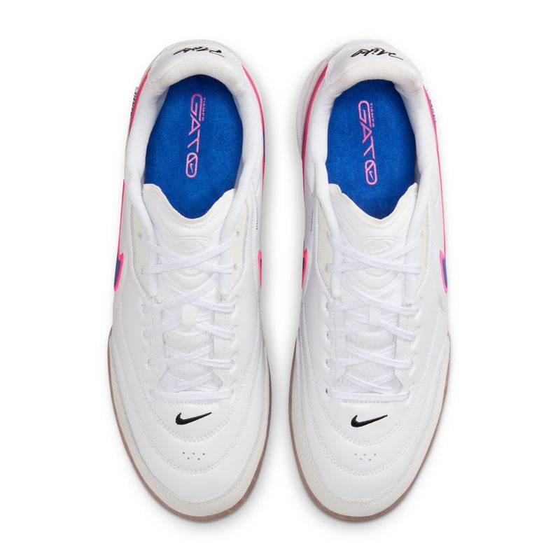 chuteira-futsal-nike-tiempo-street-gato-masculina-branca-azul