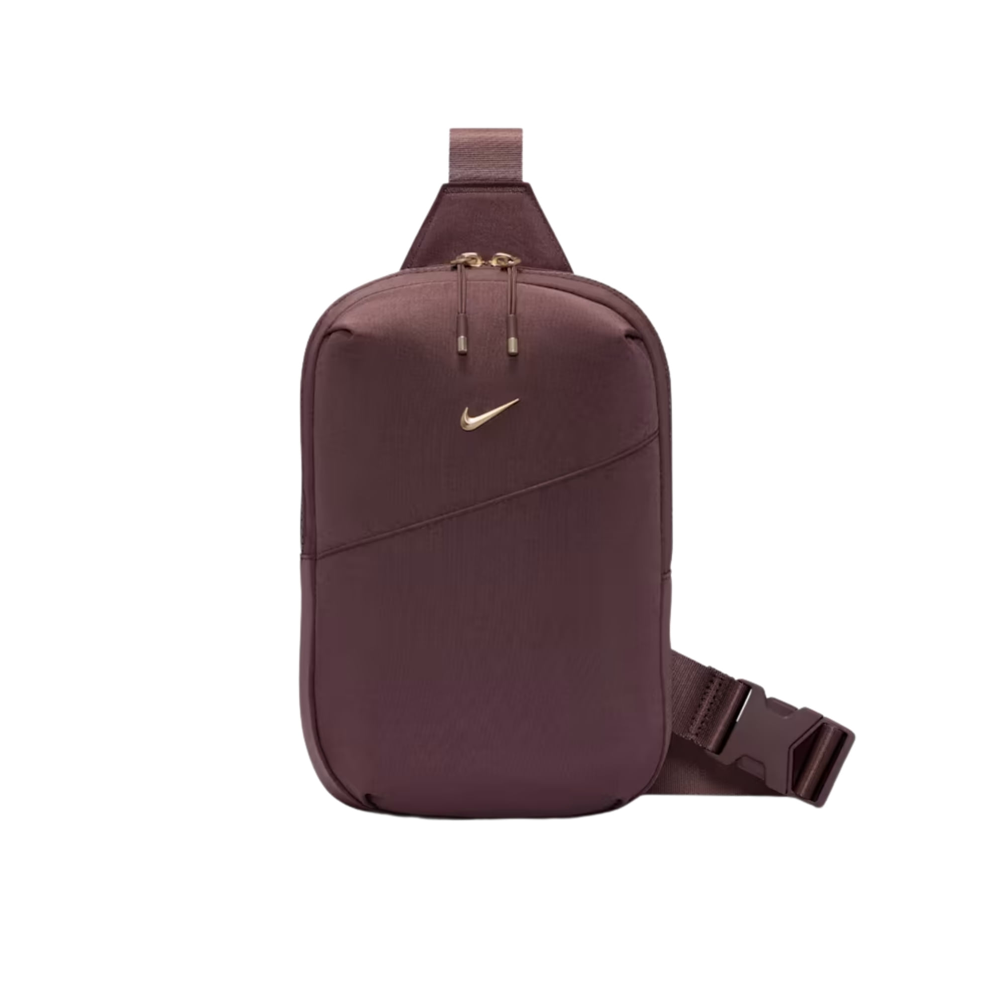 Bolsa Transversal Nike Aura Crossbody 5L Unissex - Bordô
