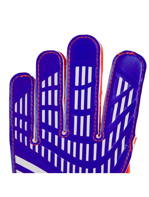 Luva Goleiro Adidas Predator Treino Infantil - Azul/Laranja
