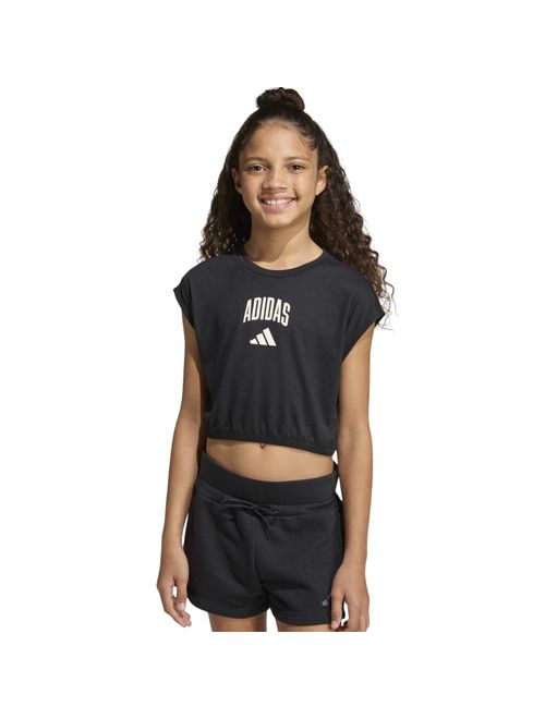 Camiseta Adidas Seasonals Collegiate Infantil - Preta