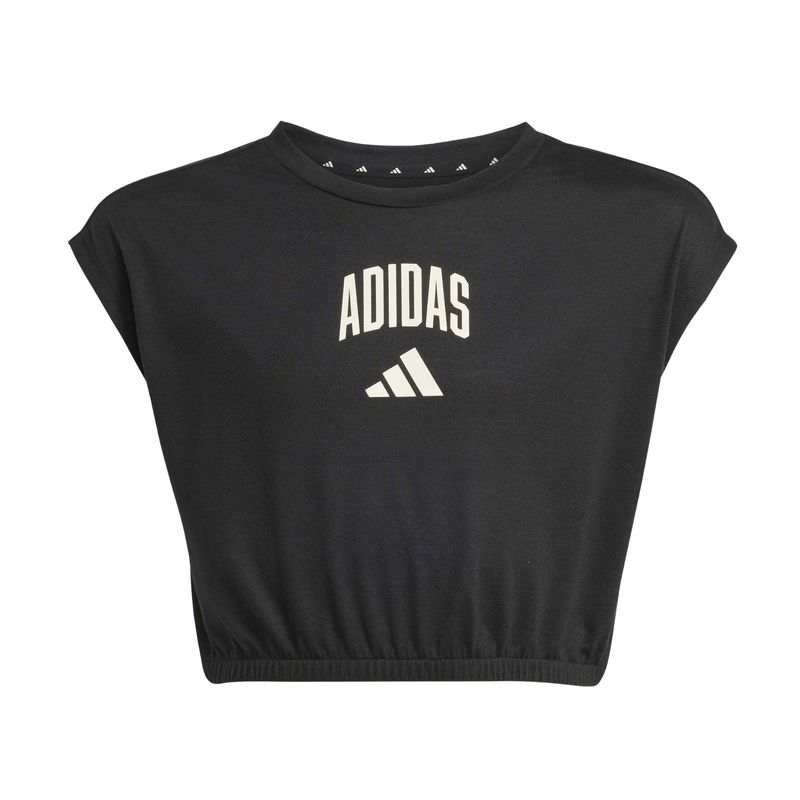 camiseta-adidas-seasonals-collegiate-infantil-preta