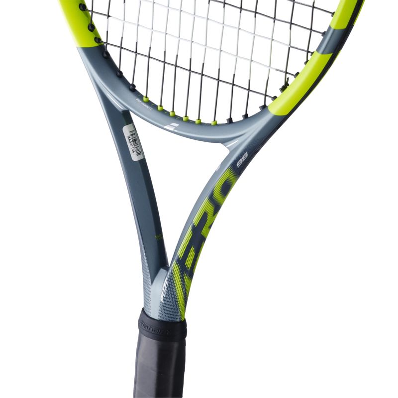raquete-de-tênis-babolat-pure-aero-98-gen-9-unissex-cinza-verde