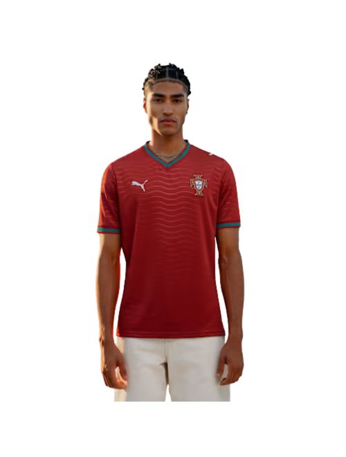 Camisa Portugal I 26/27 Puma Masculina - Vermelha/Verde
