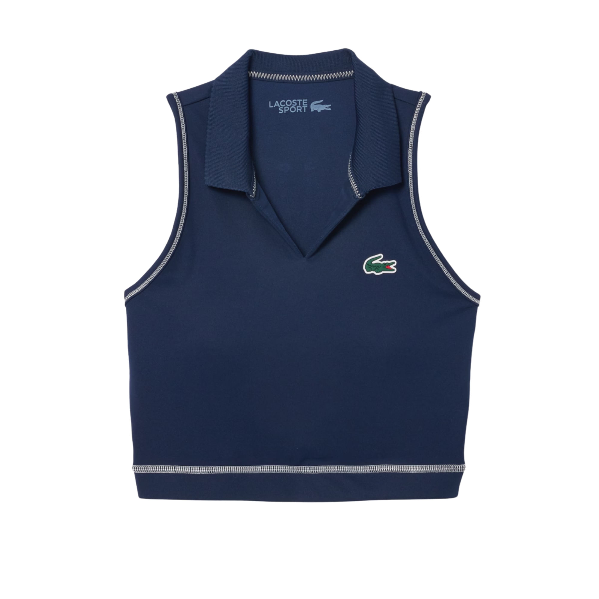 Top Lacoste Polo Brassiere Feminino - Azul