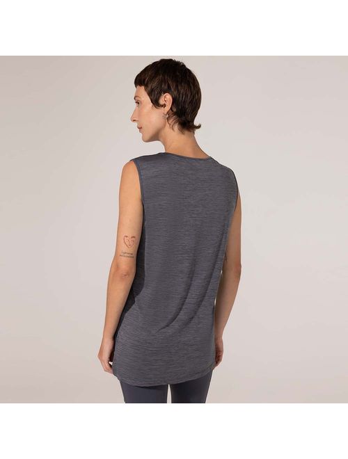 Regata Fitness Long Cinza Escuro Alba