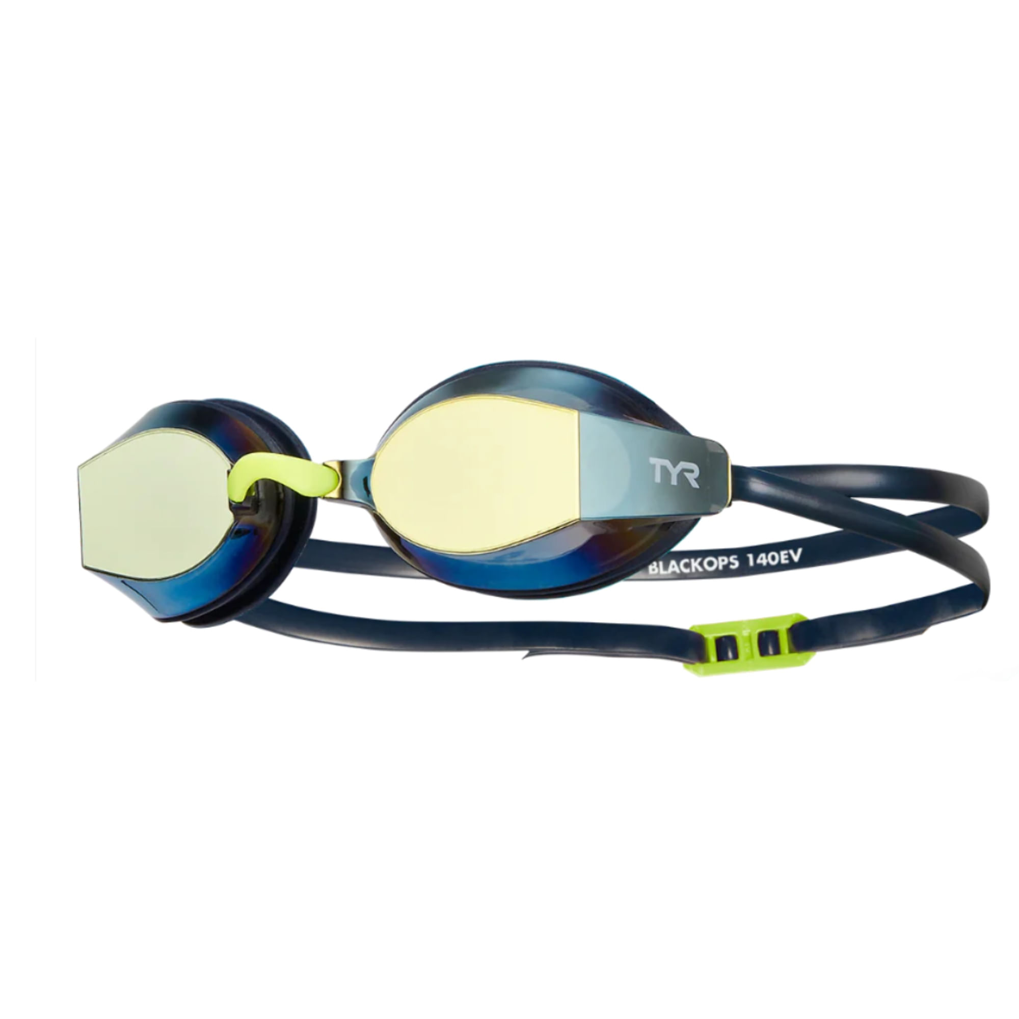 Óculos De Natação Tyr Blackops 140Ev Racing Unissex - Dourado/Marinho
