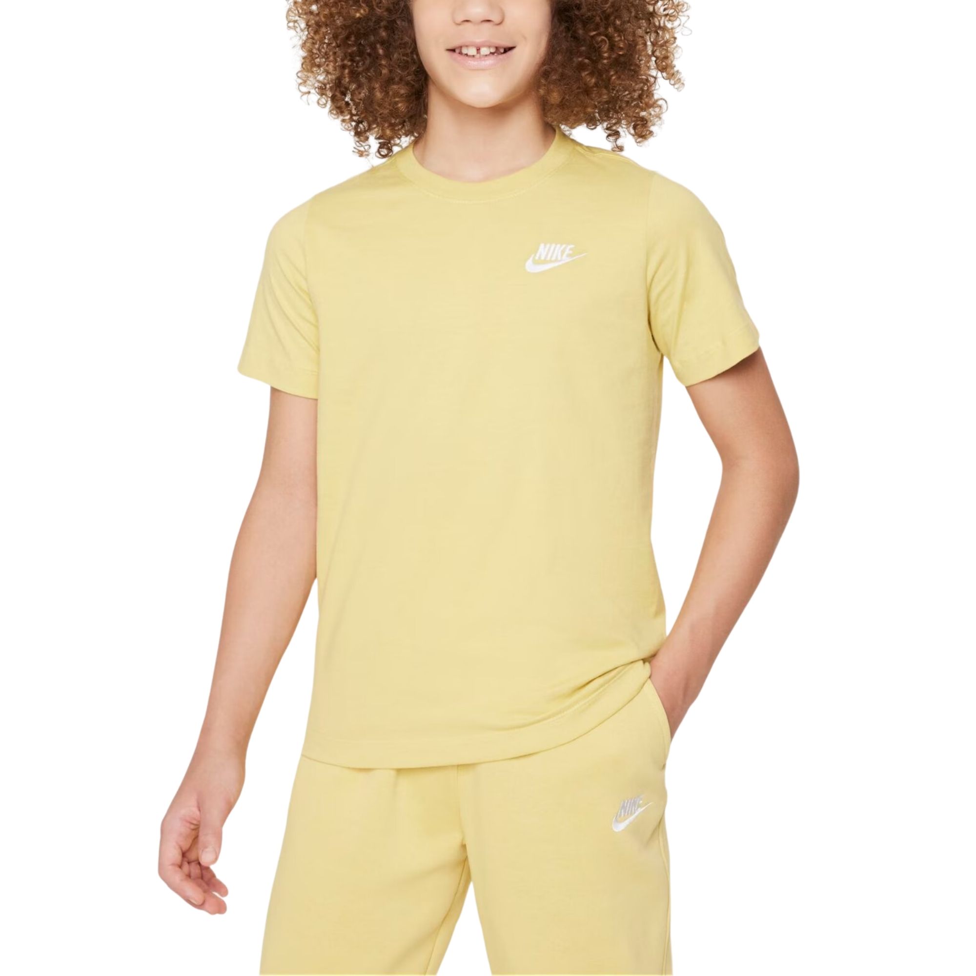 Camiseta Nike Sportswear Infantil - Amarela
