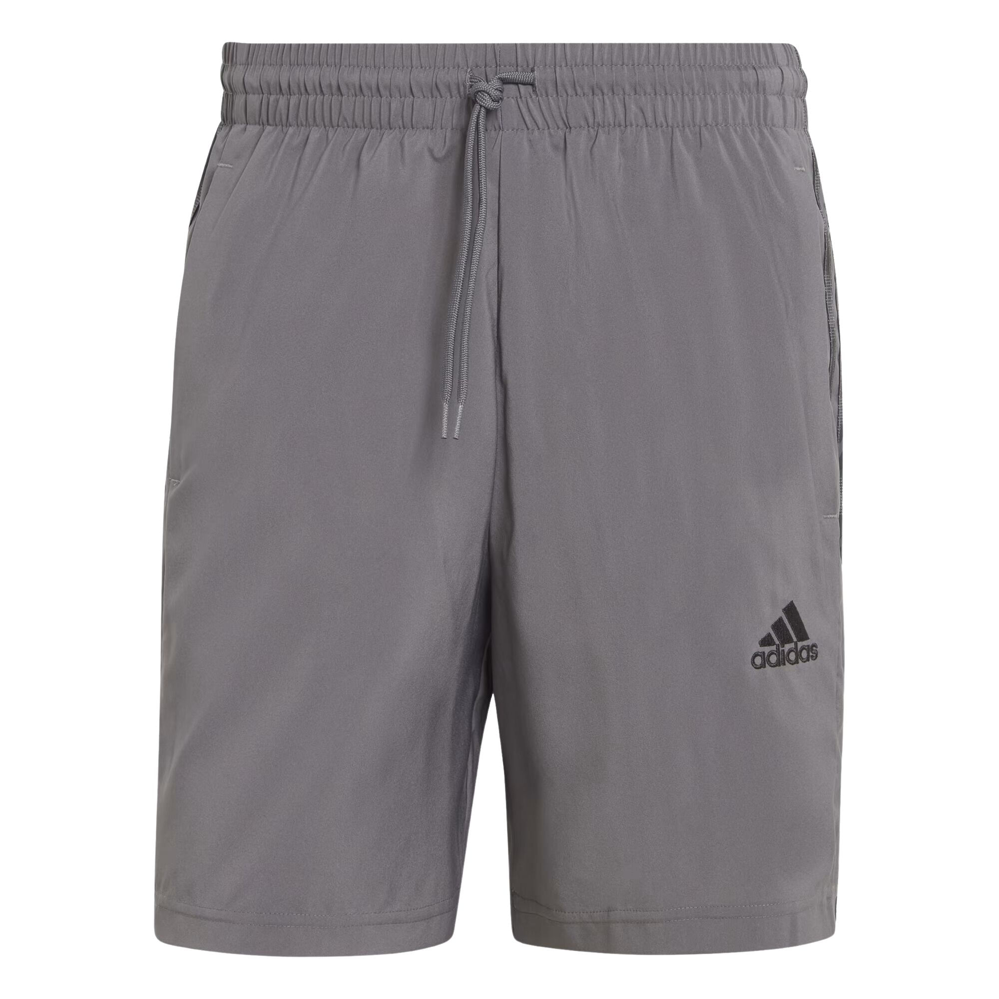 Shorts Adidas 3 Listras Chelsea Masculina - Cinza