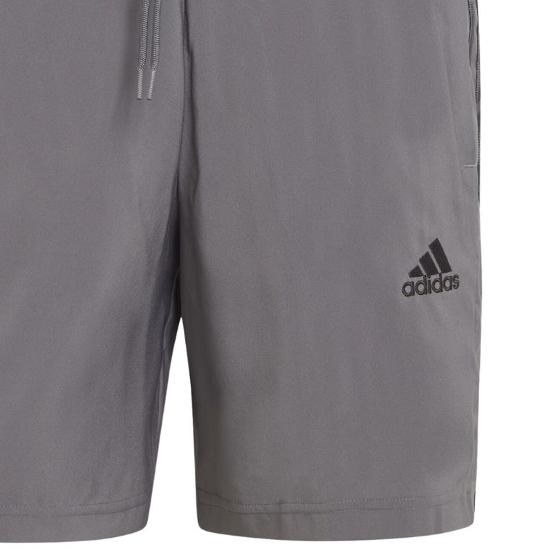 shorts-adidas-3-listras-chelsea-masculina-cinza
