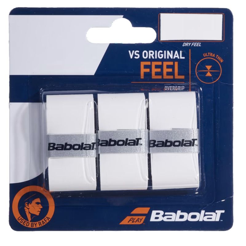 Overgrip Babolat Vs Original X3 Unissex - Branco