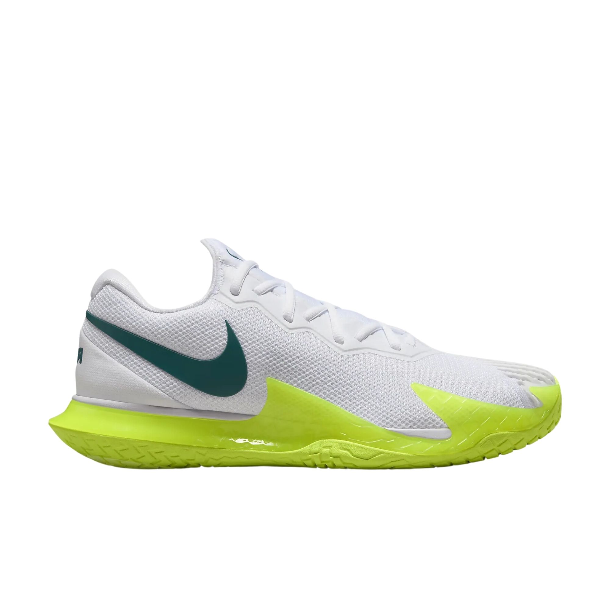 Tênis Nike Court Zoom Vapor Cage 4 Rafa All Court Masculino - Branca/Amarela