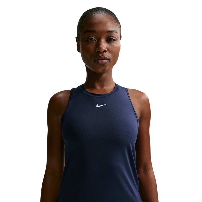 regata-nike-dri-fit-one-classic-feminina-azul-marinho