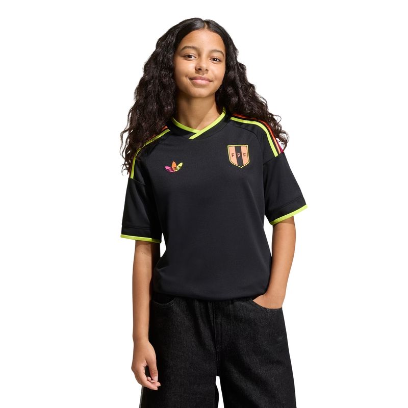 camisa-peru-ii-2026-adidas-infantil-preta
