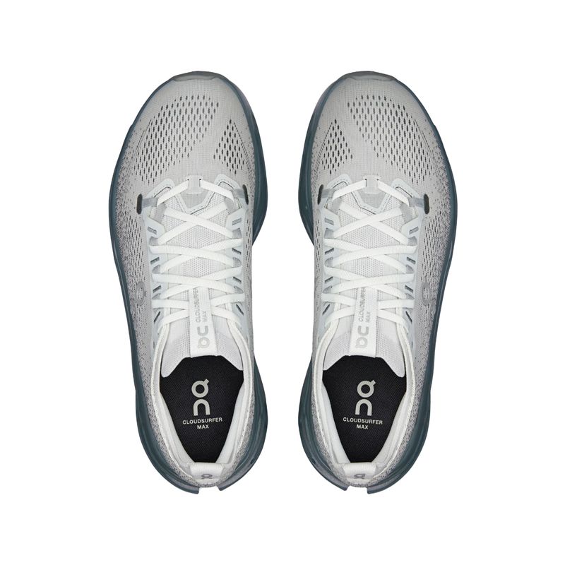 tenis-on-cloudsurfer-max-masculino-verde-branco