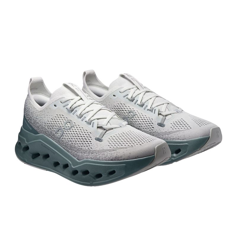 tenis-on-cloudsurfer-max-masculino-verde-branco