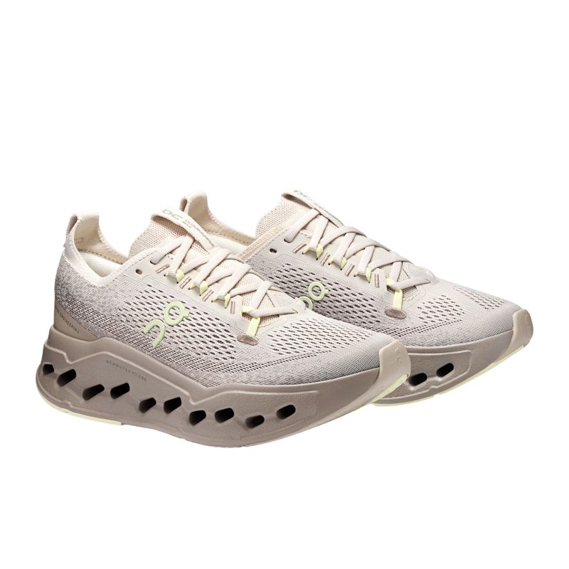 tenis-on-cloudsurfer-max-feminino-bege-marrom