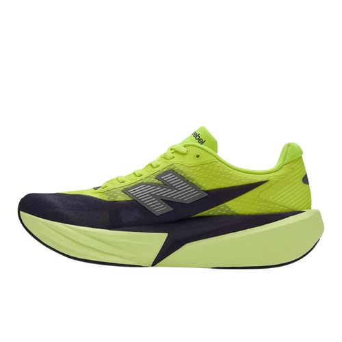 Tênis New Balance Fuelcell Rebel V5 Masculino - Amarelo/Roxo