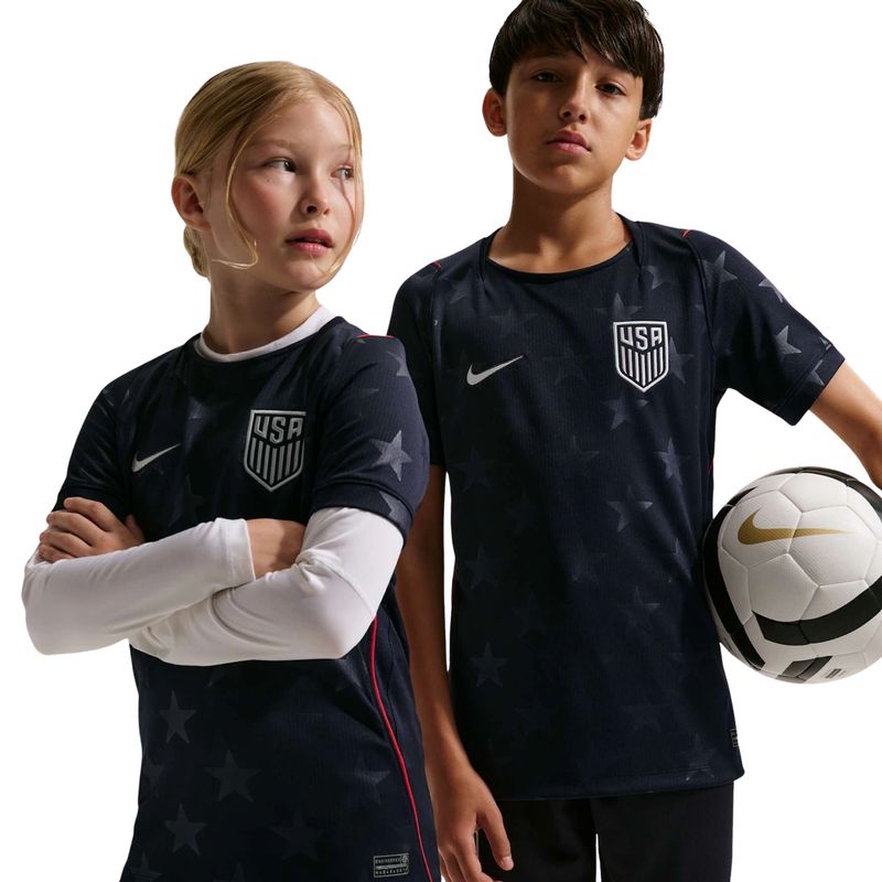 camisa-estados-unidos-ii-2026-nike-torcedor-pro-infantil-azul-escuro