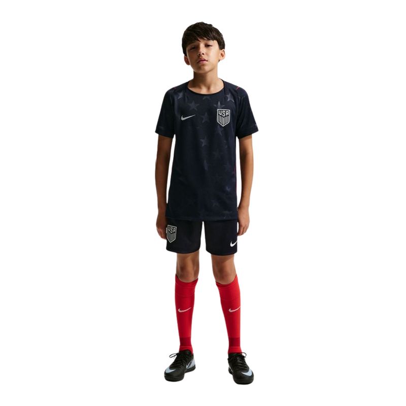camisa-estados-unidos-ii-2026-nike-torcedor-pro-infantil-azul-escuro