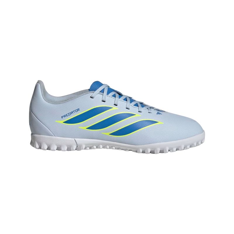 chuteira-society-adidas-predator-club-infantil-azul