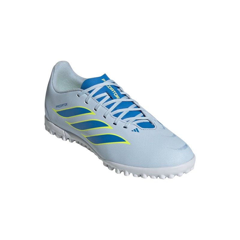 chuteira-society-adidas-predator-club-infantil-azul