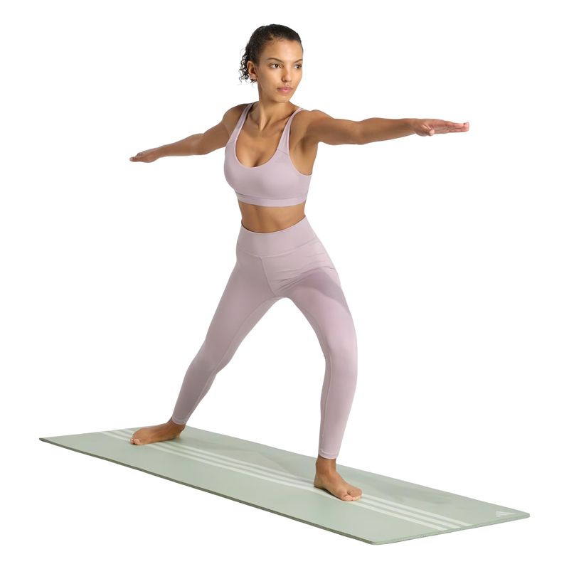 top-adidas-suporte-médio-all-me-essentials-feminino-lilás