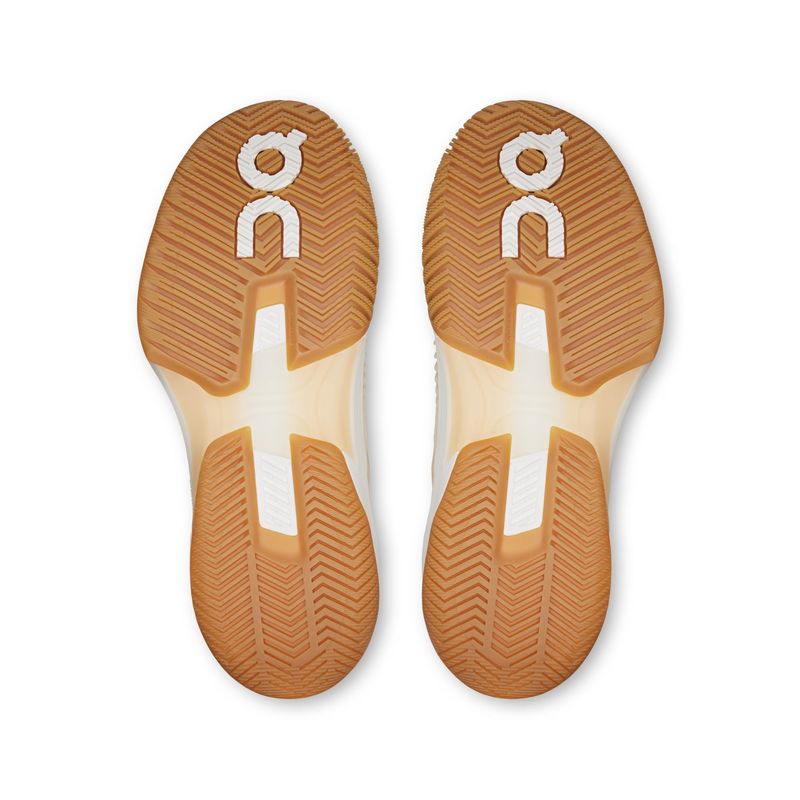 tênis-on-the-roger-pro-fire-quadra-rápida-feminino-bege