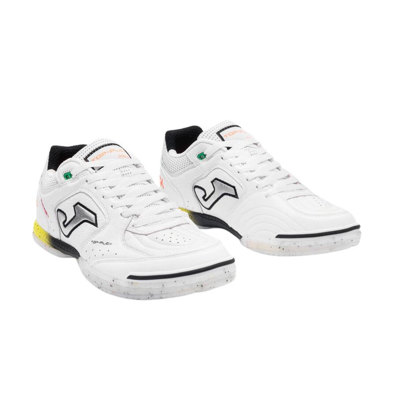 chuteira-futsal-joma-top-flex-26-masculina-branca-preta