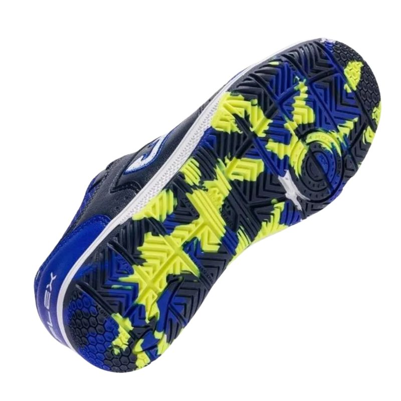 chuteira-futsal-joma-top-flex-infantil-azul