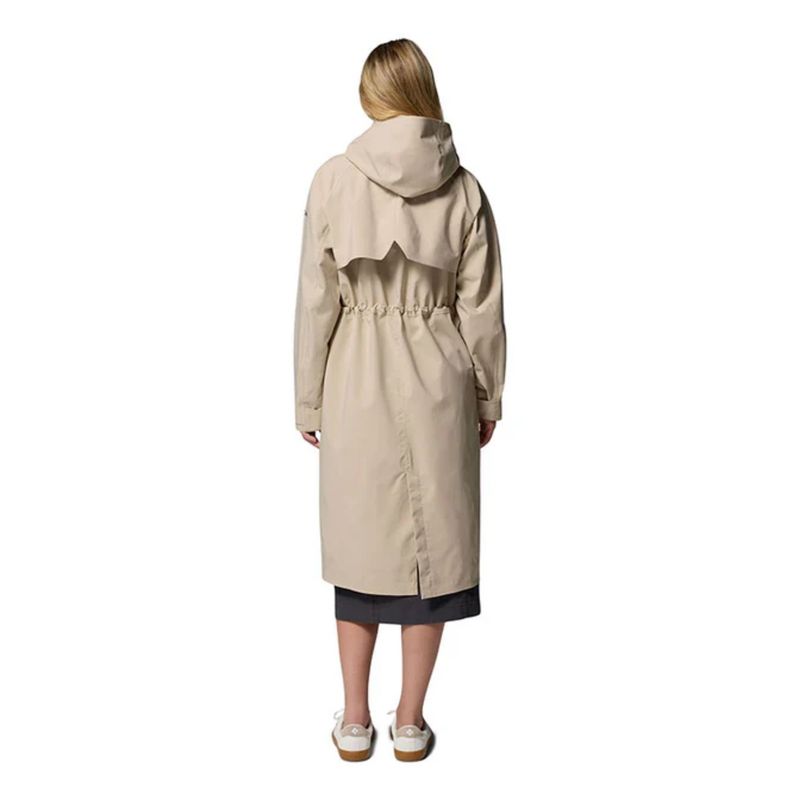 jaqueta-columbia-impermeável-rain-trench-feminina-marrom-claro