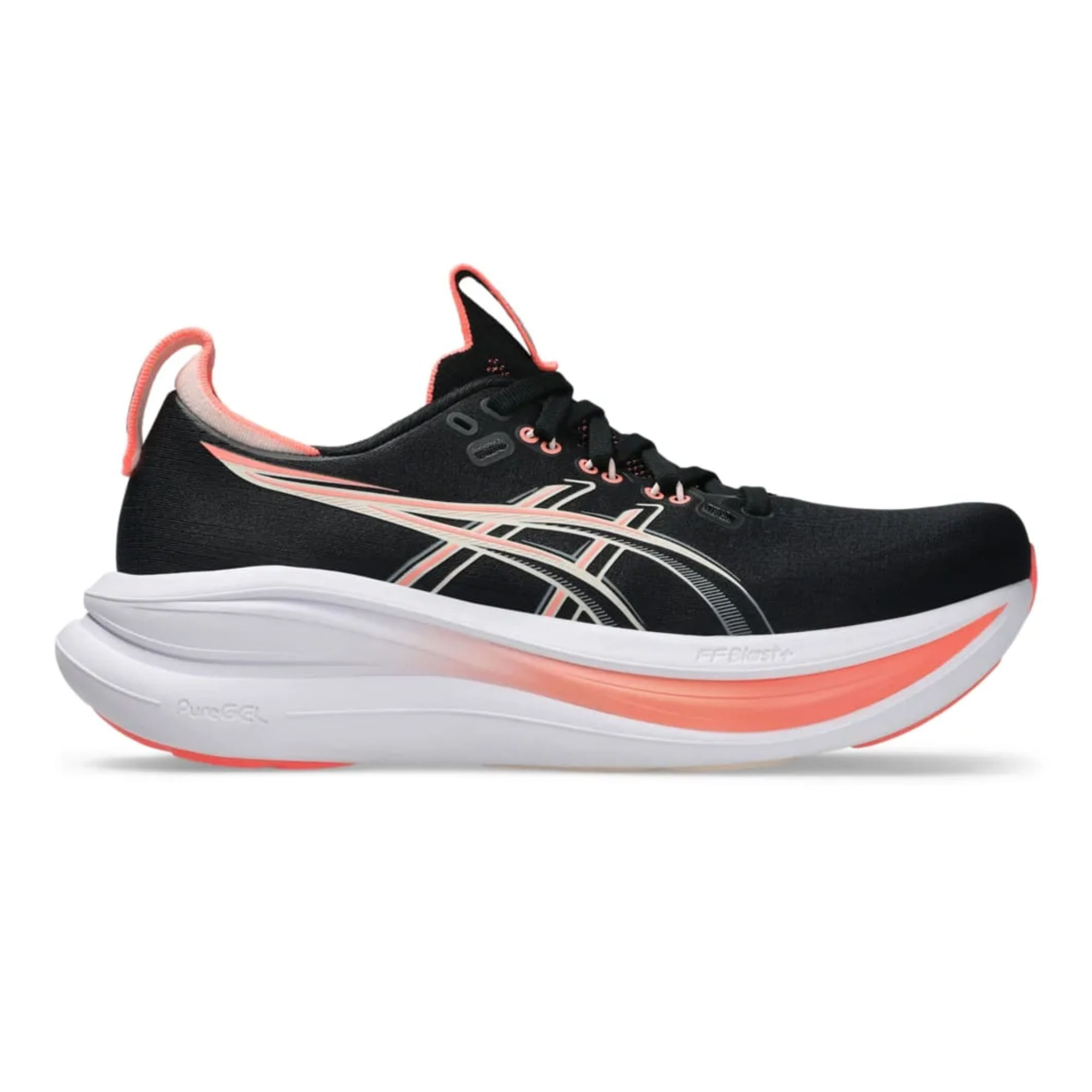 Tênis Asics Gel-Nimbus 28 Feminino - Preto/Rosa