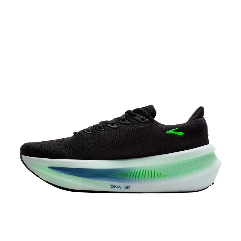 tenis-brooks-glycerin-max-2-masculino-preto-verde